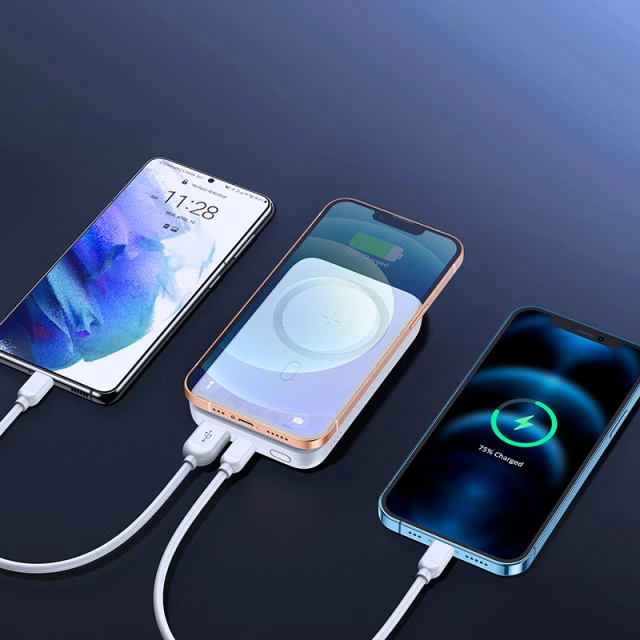 Портативний зарядний пристрій Joyroom JR-W020 15W Magsafe 10000 mAh Black (6941237166388)