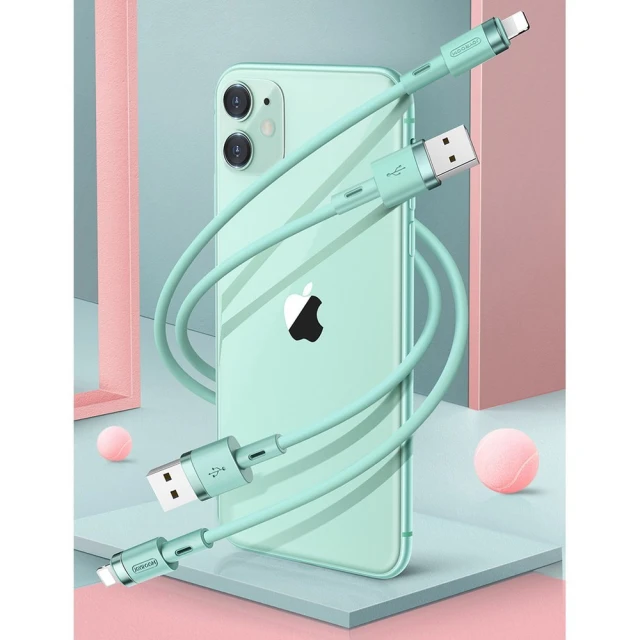 Кабель Joyroom USB-A to Lightning 2.4A 1.2m White (S-1224N2-WHITE-LG)