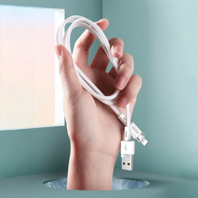 Кабель Joyroom USB-A to Lightning 2.4A 1.2m White (S-1224N2-WHITE-LG)