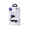 Автомобільний зарядний пристрій Joyroom 3-in-1 USB-A/USB-C with USB-C Cable 55W 1.5m Black (JR-CL07)
