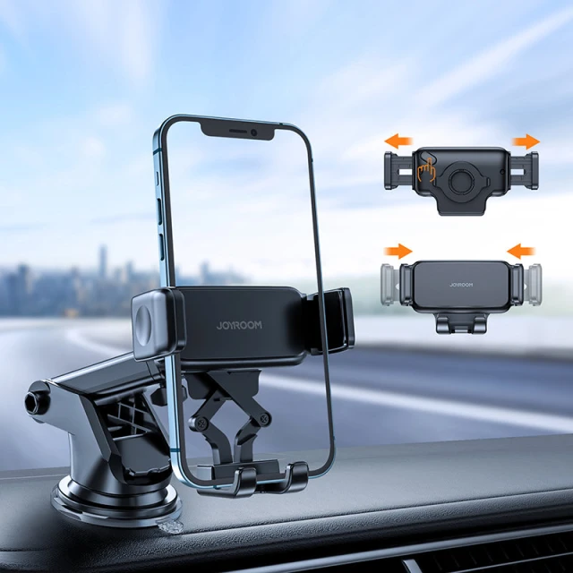 Автотримач Joyroom Car Smartphone Holder for Dashboard Black (JR-ZS283-BK-DB)