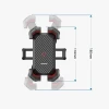 Тримач на кермо для смартфона Joyroom Black (JR-ZS288-M)