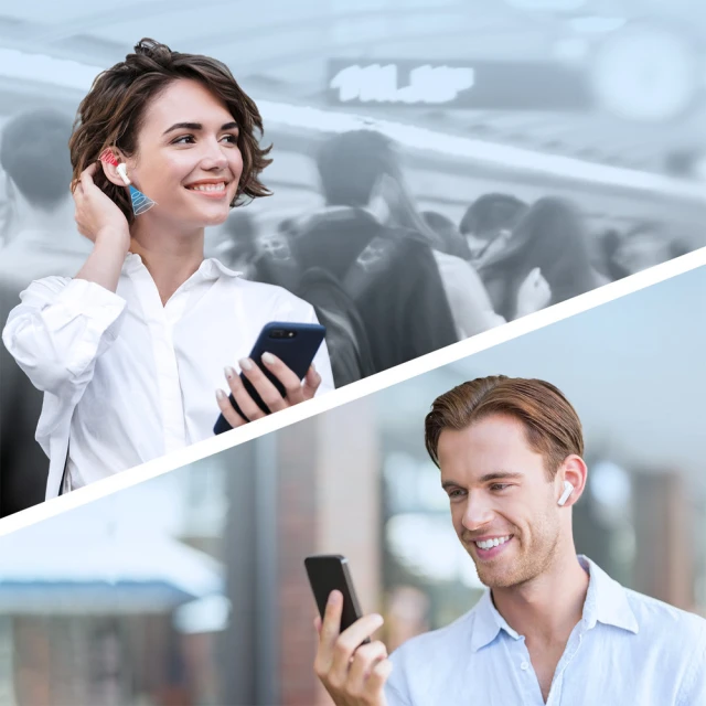 Бездротові навушники Joyroom TWS ENC Waterproof IPX4 Bluetooth 5.3 White (JR-TL11-WH)