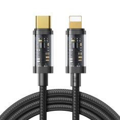 Кабель Joyroom USB-C to Lightning 20W 1.2m Black (S-CL020A12-BLACK)