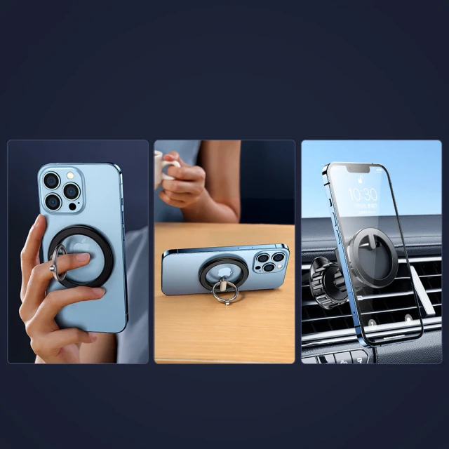 Автотримач Joyroom Kit Multifunctional Magnetic Car Holder Black (JR-ZS294)