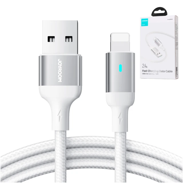 Кабель Joyroom A10 Series USB-A to Lightning 1.2m White (S-UL012A10W)