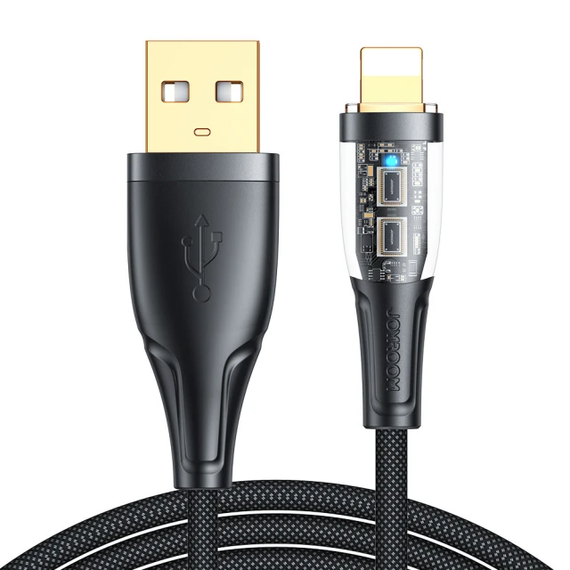 Кабель Joyroom Fast Charging with Smart Switch USB-А to Lightning 1.2m Black (S-UL012A3-black)