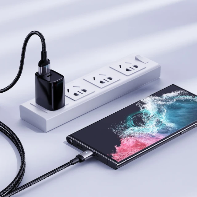 Кабель Joyroom A10 Series Fast Charging USB-A to USB-C 1.2m Black (S-UC027A10B)