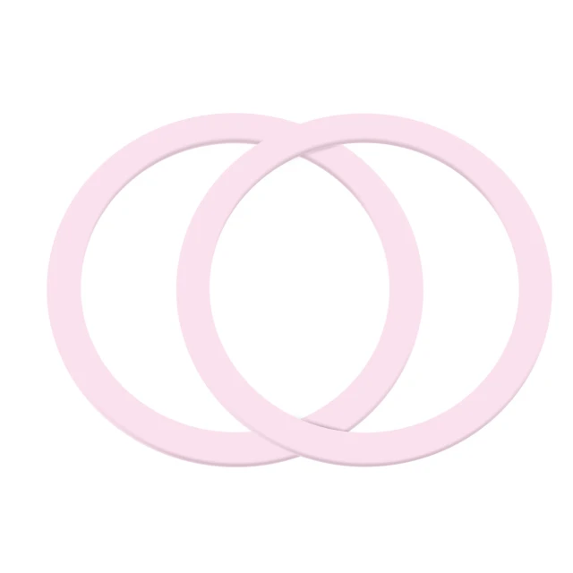 Металлическое магнитное кольцо Joyroom for Smartphone Pink (2 Pack) (JR-MAG-M3-PK-2)