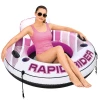 Надувне крісло Bestway Hydro Force Rapid Rider 135 см зі спинкою (6941607392065)