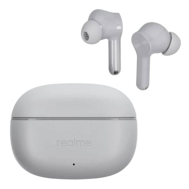 Наушники беспроводные Realme Buds T200 Lite Grey (6941764454279)
