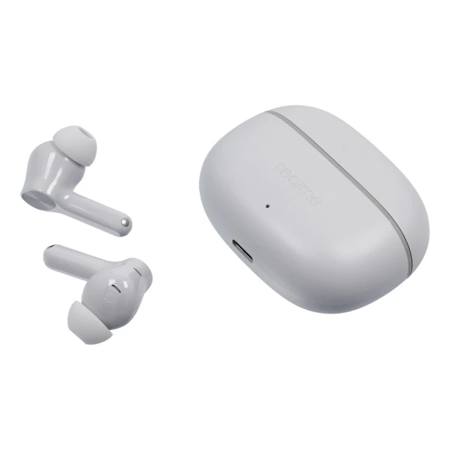 Наушники беспроводные Realme Buds T200 Lite Grey (6941764454279)