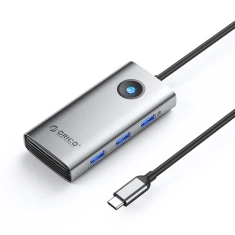 Docking Station Orico PW11 6in1 3x USB-A 3.0 1x USB-C 3.0 1x USB-C PD 100W 1x HDMI 4K 30Hz Gray (6941788814677)