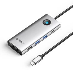 Докуюча станція Orico PW11 8в1 USB-C 100W 2xUSB-A 3.0 1xUSB-A 2.0 1xUSB-C 3.0 1xHDMI 4K 1xVGA 1xRJ45