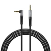 Кабель аудіо кутовий Orico AXW mini jack 3.5 mm 5 m Black (6941788821057)