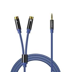 Аудіокабель Orico AXRF mini jack 3.5mm to 2x RCA 2м (6941788821644)