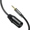 Аудіокабель Orico AXKF mini jack 3.5mm to XLR 5м (6941788821903)