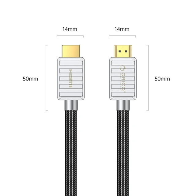 Кабель HDMI Orico H8CY HDMI 2.1 8K 60 Hz 3 м Black (6941788824850)