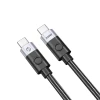 Кабель Orico CC240 USB-C to USB-C PD 240W 1.5 m Black (6941788830011)