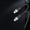 Кабель Orico CC240 USB-C to USB-C PD 240W 1.5 m Black (6941788830011)