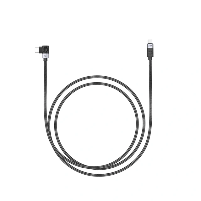 Кабель кутовий Orico CW240 USB-C to USB-C PD 240W 0.5 m Black (6941788830110)