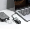 Hub USB Orico PWC2U-U3 3-port 2xUSB-A 3.0 1xUSB-C 3.0 Black