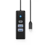 USB Hub Orico PWC2U-C3 3-портовий 2xUSB-A 3.0 1xUSB-C 3.0 0.15m Black (6941788855441)