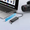 USB Hub Orico PAPW3AT-U3 4-портовий 3x USB-A 3.0 + картридер microSD/SD 1м Black (6941788868922)