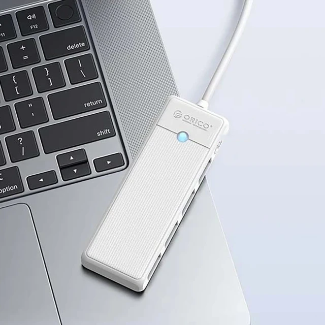 USB Hub Orico PAPW4A-C3 4-портовий 4x USB-A 3.0 1м White (6941788869097)