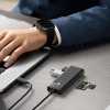 USB Hub Orico PAPW3AT-C3 4-портовий 3x USB-A 3.0 + картридер microSD/SD 1м Black (6941788869325)