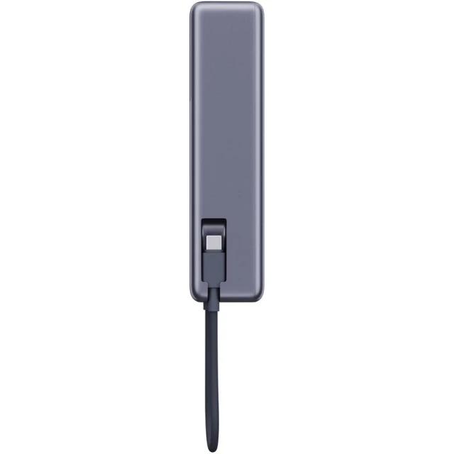 Портативний зарядний пристрій Xiaomi 165W 10000 mAh зі вбудованим кабелем Gray (6941812743614)
