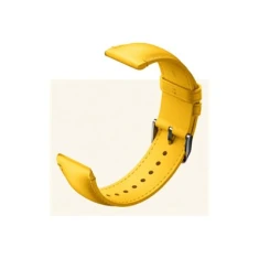Ремінець для смарт-годинника Xiaomi Watch Strap шкіряний 135–205 мм Chrome Yellow (6941812758076)
