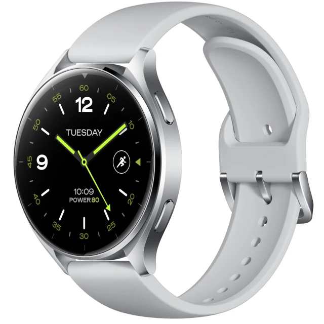Смарт-годинник Xiaomi Watch 2 32GB Silver Case Gray TPU Strap (6941812764404)