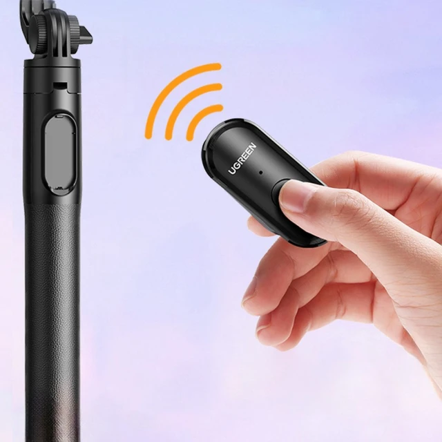 Універсальний штатив Ugreen with Stand and Bluetooth Remote Control 1.5m Black (6941876210626)