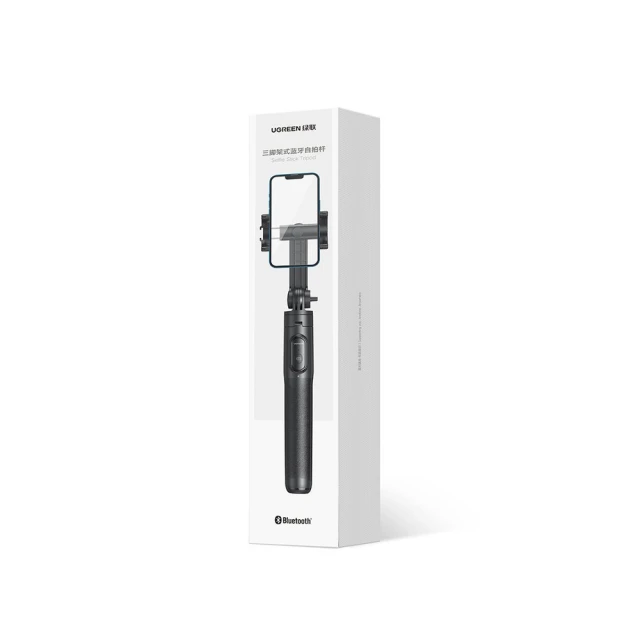 Універсальний штатив Ugreen with Stand and Bluetooth Remote Control 1.5m Black (6941876210626)