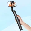 Універсальний штатив Ugreen with Stand and Bluetooth Remote Control 1.5m Black (6941876210626)