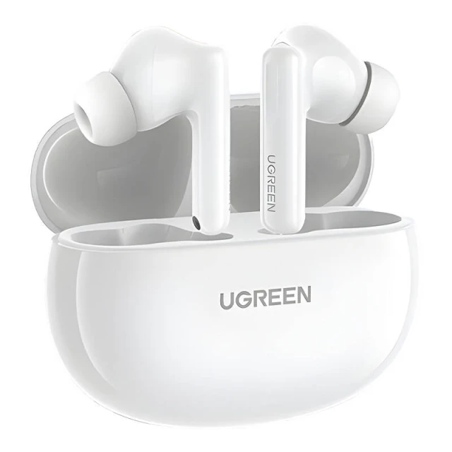 Бездротові навушники Ugreen WS200 HiTune T6 Hybrid ANC White (15158)