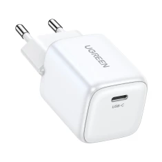 Мережевий зарядний пристрій Ugreen Nexode Mini CD318 20W USB-C White (15324)