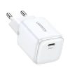 Мережевий зарядний пристрій Ugreen Nexode Mini CD319 PD 30W USB-C White (15326)