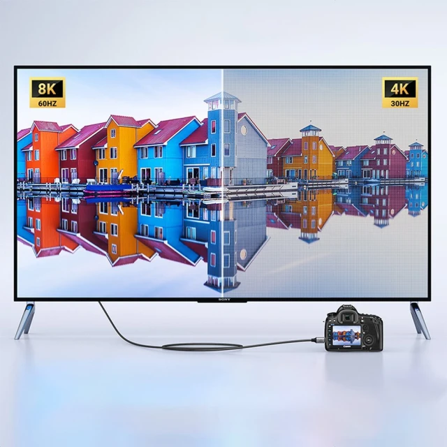 Кабель Ugreen Mini HDMI 8K to HDMI 8K 2m Grey (15515)
