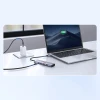USB-хаб Ugreen CM511 Multifunctional 5in1 USB-C - HDMI 1.4 | 3x USB-A | USB-C PD 100W Grey (6941876215966)