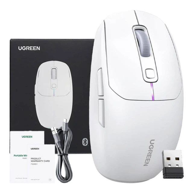 Бездротова миша Ugreen MU103 White (15629)