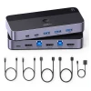 Перемикач KVM Ugreen CM664 HDMI 2в1 Black (15707)