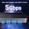 Перемикач KVM Ugreen CM664 HDMI 2в1 Black (15707)