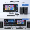 Перемикач KVM Ugreen CM664 HDMI 2в1 Black (15707)