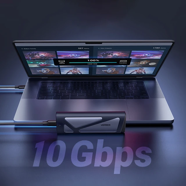 Obudowa SSD M.2 NVMe/SATA Ugreen CM767 2TB USB-C 3.1 G (15813)