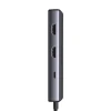 USB-хаб Ugreen CM498 6-in-1 USB-C to 2xUSB-A/2xUSB-C/2xHDMI Silver (15852)