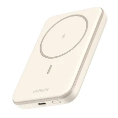 Портативний зарядний пристрій Ugreen PB560 5000mAh USB-C 15W with MagSafe Beige (25207)
