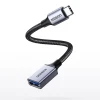 Адаптер Ugreen USB-C to USB-A 5Gb/s 0.15m Black (6941876222285)