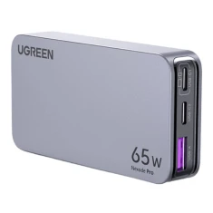 Сетевое зарядное устройство Ugreen Nexode Pro 65W GaN 2x USB-C | USB-A Black (6941876223565)